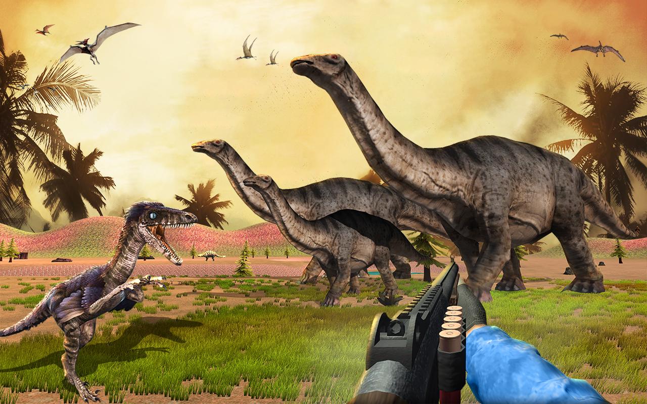 Forest Dinosaurs Sniper Safari Hunting Game截图4