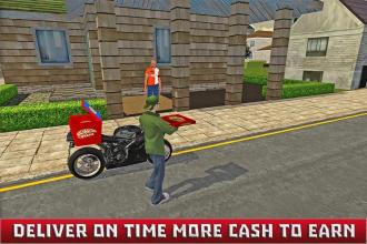 Moto Pizza Delivery Boy 3D截图3