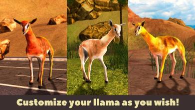 Llama Wild Life Simulator 3D截图4