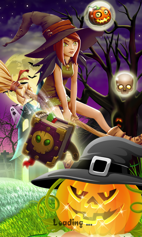 Halloween Witch - Fruit Puzzle截图5