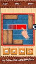 UnBlock Red Wood Escape Puzzle 2018截图3