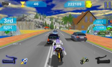 3d Xtreme Motorcycle Hill Race截图5