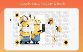 BOOM MiNiON Adventure Jigsaw Puzzle截图4