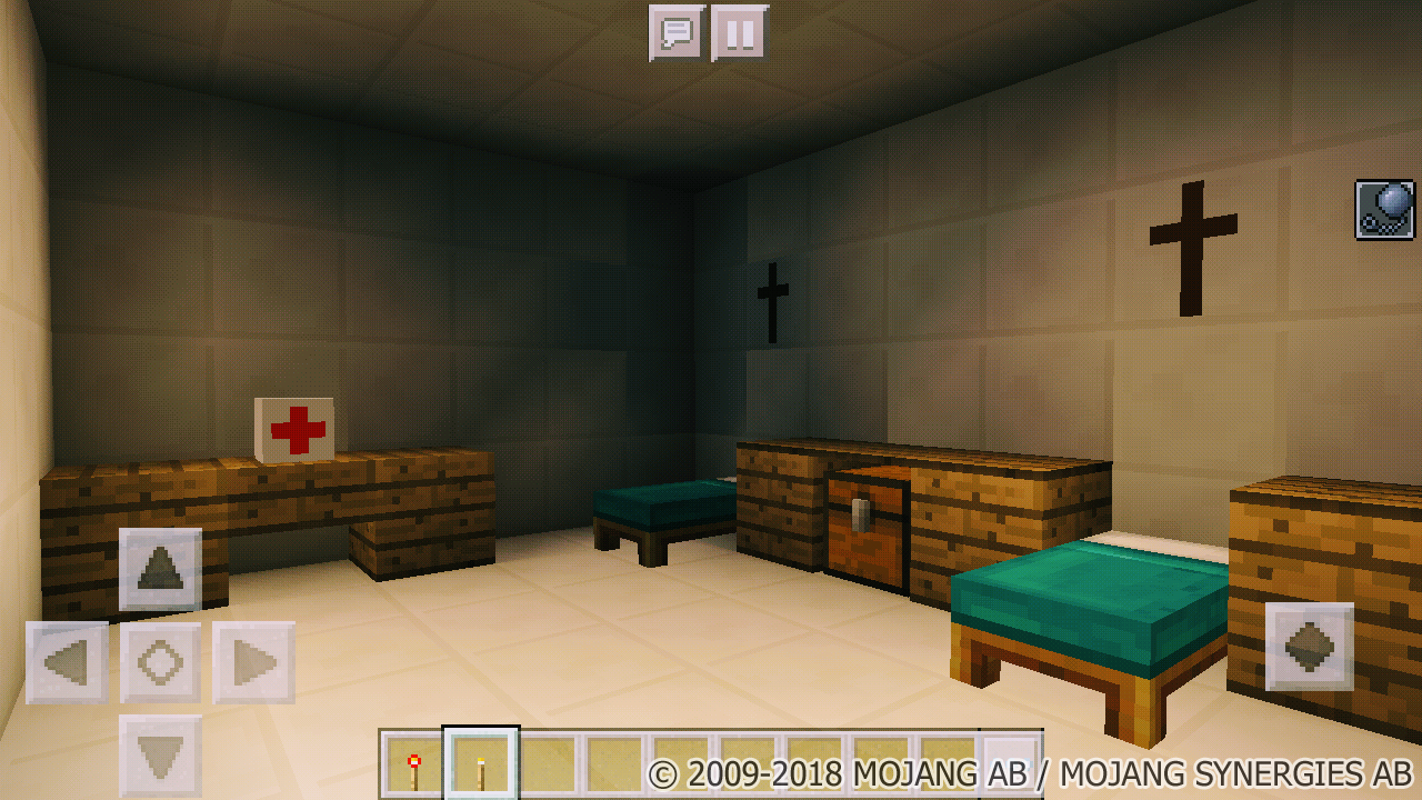 Horror Hospital - 1 MCPE Map截图4