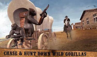 Apes Age Vs Wild West Cowboy: Survival Game截图4