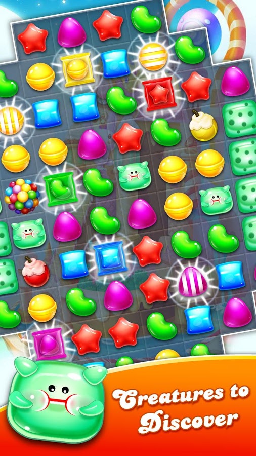 Candy Gems: match 3 Jelly截图2