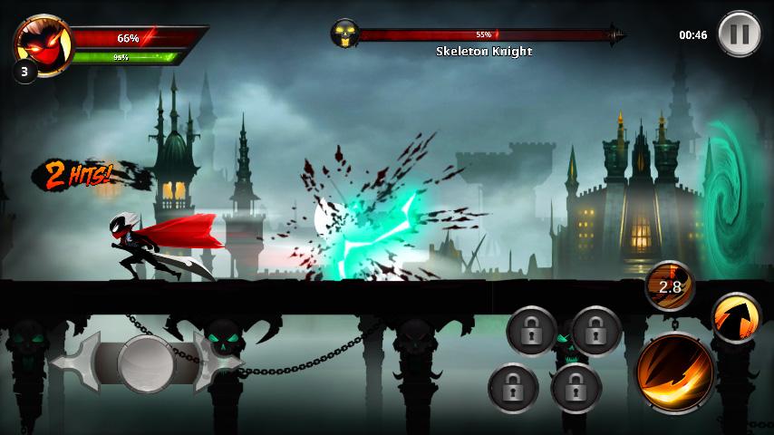 Stickman Warrior: League of Shadow Fighter - RPG截图4