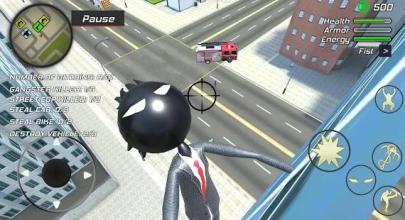 Stickman Real Gangster - Mafia Crime Rope Hero截图3