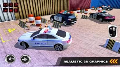 Police Parking Car Games 3D - Parking Free Games截图4