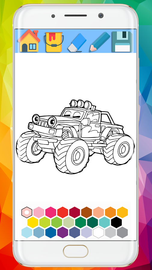 Cars coloring Mandala 2018截图5