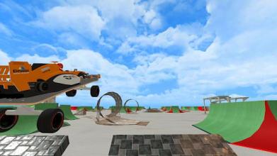 Skateboard Formula Car; Fatal Escape截图2