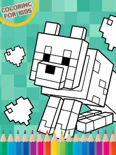 PE Coloring for minecrafts fan截图2