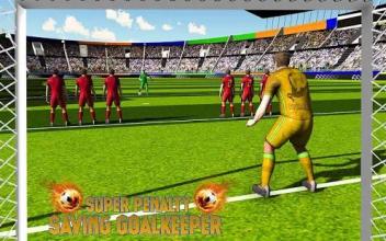 Super Penalty Saving GoalKeeper : Football Strike截图1