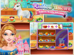 Rainbow Unicorn - Princess Beauty Adventures截图4