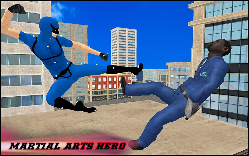 Flying Superhero: City Battle截图3