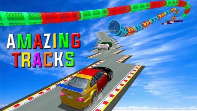 Flag Car Stunt Master Free Superhero Game截图5