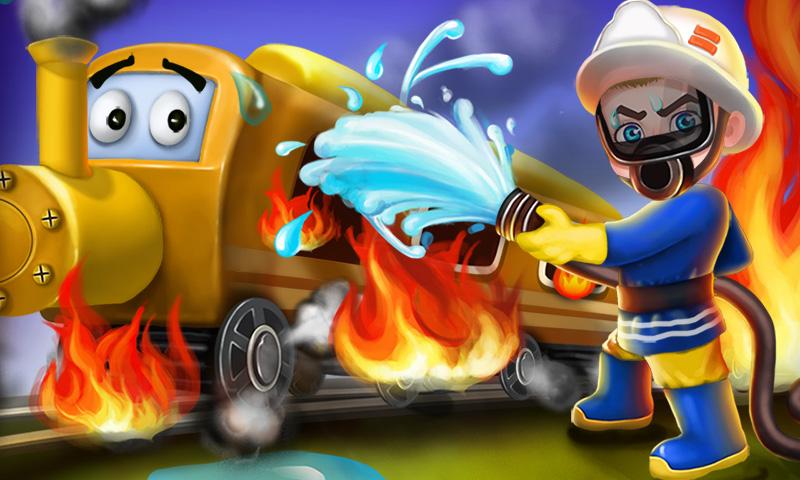 Fire Train! Kids Adventure截图1