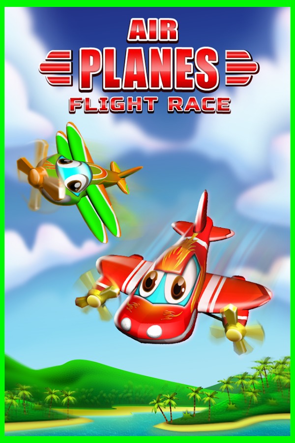 Airplane 3D Race Simulator截图1