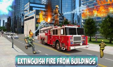 Rescue Fire brigade Sim 2019 - Firefighter Games截图4