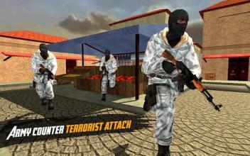 Army Counter Terrorist Attack Shooter Strike 3D截图2