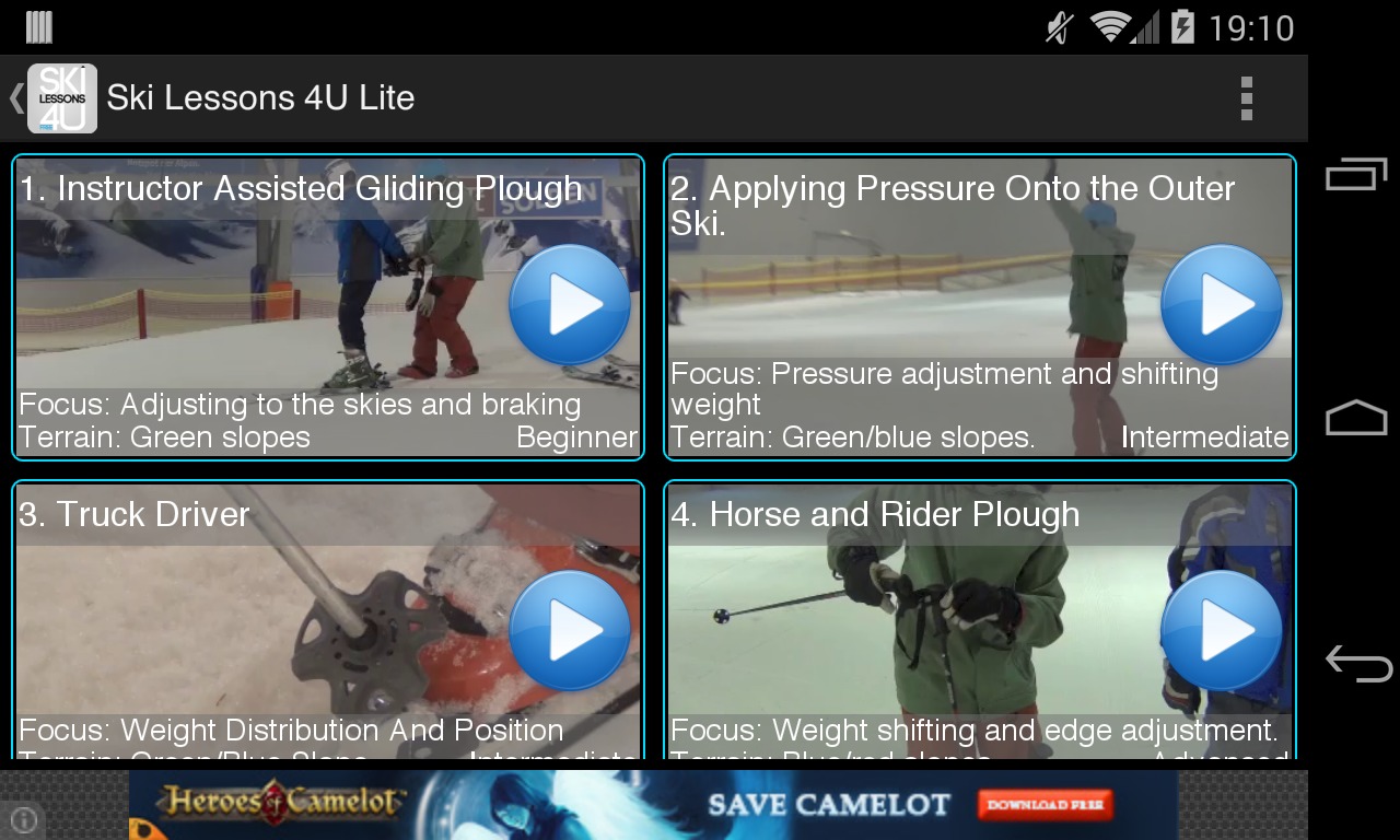 Ski Lessons and Skiing - Lite截图2