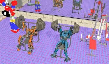 Transformer Robots Gym Fitness Trainer:Robots Gym截图5