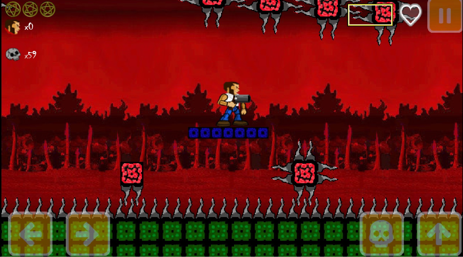 Escape From Hell Platform Game截图2