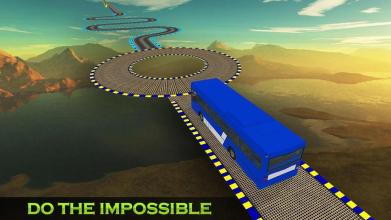 Impossible Driving Crazy Bus Stunt: Sky Race截图2