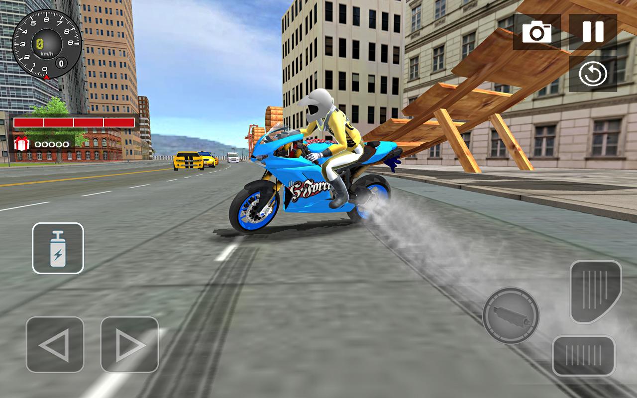 Sports bike simulator Drift 3D截图4