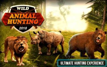 Wild Animal Shooting 2018: Animal Hunting games截图2