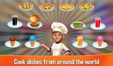 Restaurant Cooking Chef Zoe – Cook, Bake and Dine截图5