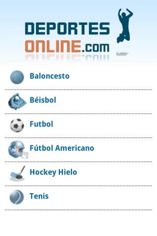 Deportes Online截图1