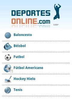 Deportes Online截图