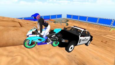 Motorcycle Escape Simulator; Formula Car - Police截图1