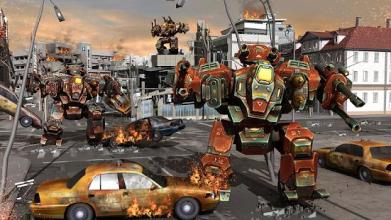 Futuristic Robot War – City Robot Battle 3D Action截图3