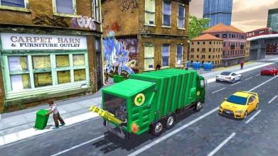 City Garbage Cleaner Truck:Trash Truck Driver截图2