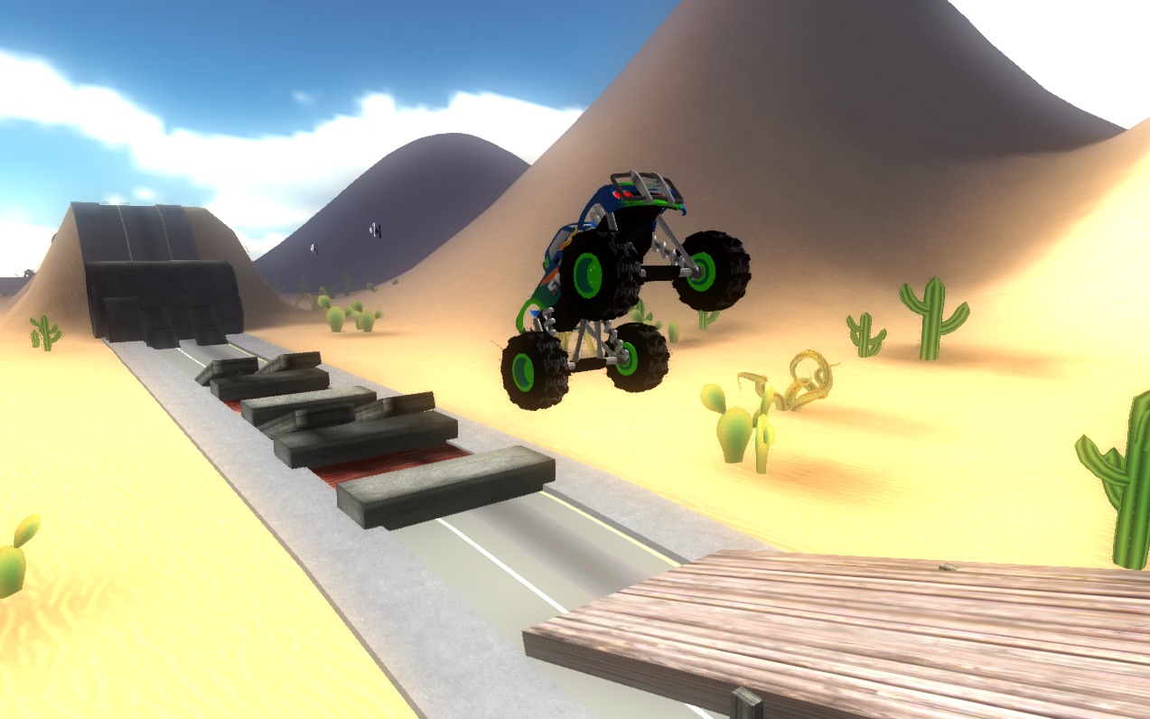 Extreme Racing: Big Truck 3D截图1