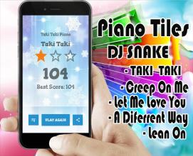 Taki Taki Dj Snake Piano Tiles截图1