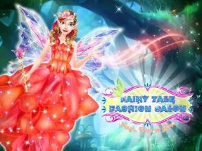 Fairy Tale Fashion Salon - Magic Princess Game截图5