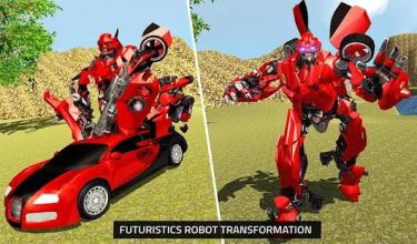 US Robot Transform Car: Robot Transport Games 2018截图1