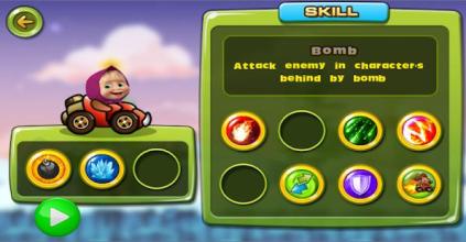 Masha and Bear Rush | Mishka Racing截图2