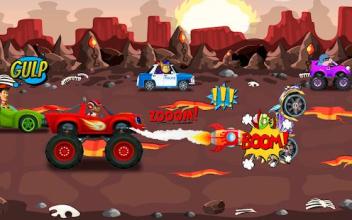 Blaze Truck Battle Monster截图3