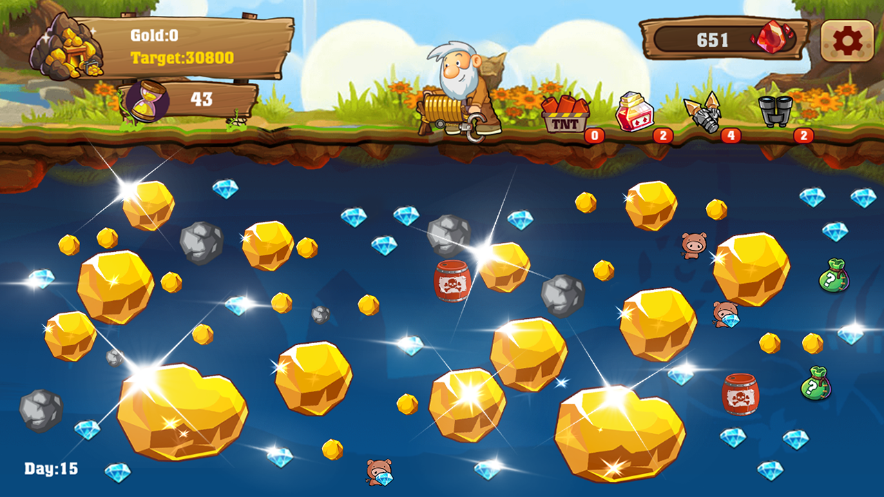 Gold Miner: Gold Rush截图1