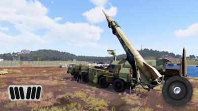 Army Missile Launcher 3D Truck : Army Truck Games截图1