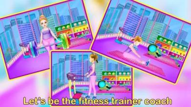 Fat to Fit Fitness Girl Game for Girls截图2