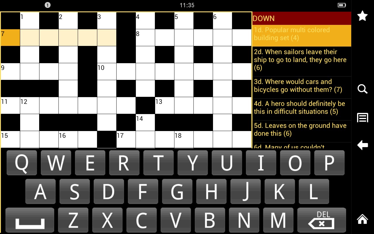 Kids Crossword Puzzles FREE截图2