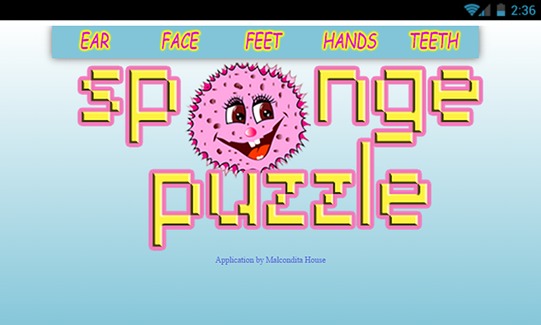 SPONGE PUZZLE截图1