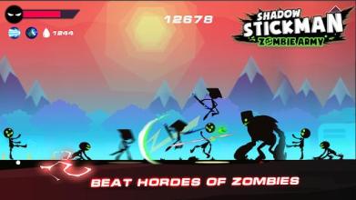 Stickman Fight Legends - Shadow Zombie War截图5