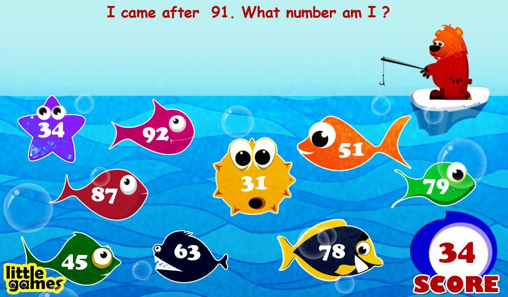 Kids Fishing Number截图2