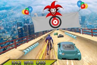 Light Hero Vs Super Cars Vertical Stunts截图4